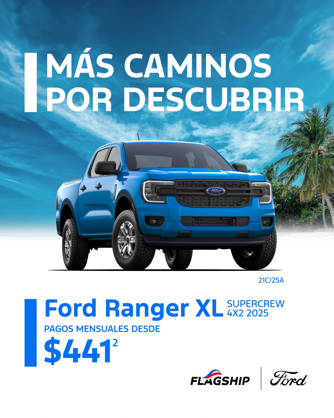 Ford Ranger XL SuperCrew 4x2 2025